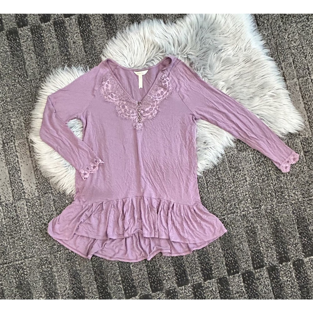 Matilda Jane Small‎ Moments with you Seasonal Goods Purple Tunic